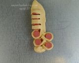 Foto langkah ke 9 dari resep "Caterpillar Bread" ( Tangzhong Method ).