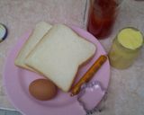 Foto langkah ke 1 dari resep Breakfast Toast Bread.