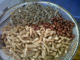 tempe kering teri asam manis