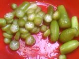 KLA CELOK BILIS ( TERI KUAH ASAM )
