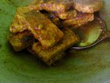 tempe bakar tabur kacang