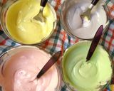 Foto langkah ke 3 dari resep Kue Kukus Pelangi.