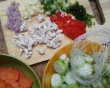 Foto langkah ke 1 dari resep Sup Wortel Gambas (Oyong).