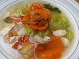 Sup Wortel Gambas (Oyong)
