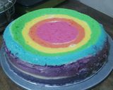 Foto langkah ke 6 dari resep Bolu Kukus Pelangi .