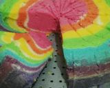 Foto langkah ke 7 dari resep Bolu Kukus Pelangi .