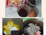 BROWNIES CRISPY MILO CHEESE CAKE 