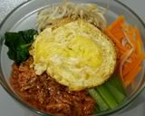 Foto langkah ke 4 dari resep Bibimbap Tuna Pedas Alacin.