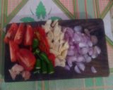 Foto langkah ke 2 dari resep Tahu Udang bumbu Tauco.