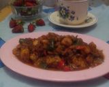 Foto langkah ke 10 dari resep Tahu Udang bumbu Tauco.