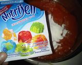 Foto langkah ke 2 dari resep Puding Pepaya.