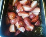 Foto langkah ke 3 dari resep PISANG PANGGANG DAN STRAWBERRY.