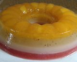 Foto langkah ke 5 dari resep Puding Buah Ceria Tanpa Pewarna.