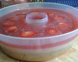 Foto langkah ke 4 dari resep Puding Buah Ceria Tanpa Pewarna.