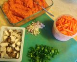Foto langkah ke 1 dari resep Steamed Pumpkin Cake.