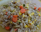 Foto langkah ke 3 dari resep Nasi Goreng Sehat.