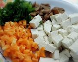 Foto langkah ke 1 dari resep Tumis Tahu Jamur Semi Vegetarian.