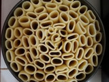 Baked Rigatoni with Triple Cheese and Bolognese Sauce