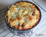 Foto langkah ke 12 dari resep Baked Rigatoni with Triple Cheese and Bolognese Sauce.