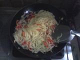 Tumis Spaghetty Udang