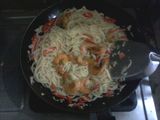 Tumis Spaghetty Udang