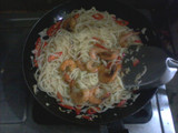 Tumis Spaghetty Udang