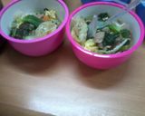 Foto langkah ke 9 dari resep Kwe Tiau Capcay Dumpling.