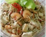 Foto langkah ke 7 dari resep Tumis tahu udang saos tiram.