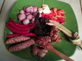 gulai ikan merah vs kacang panjang