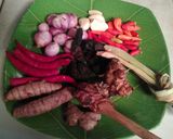 Foto langkah ke 2 dari resep gulai ikan merah vs kacang panjang.