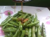 tongkol bakar sayur buncis 