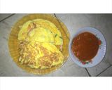 Foto langkah ke 4 dari resep Puyunghai Saus Merah ala Chef Bunda.