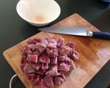Foto langkah ke 1 dari resep Daging Bumbu Terasi .