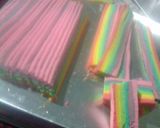 Foto langkah ke 8 dari resep Rainbow rollcake (mini).