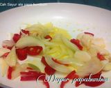 Foto langkah ke 3 dari resep Tumis Sayuran dan Tempe.