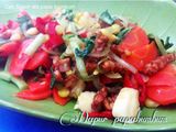 Tumis Sayuran dan Tempe
