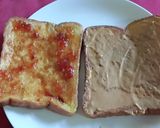 Foto langkah ke 4 dari resep Roti Panggang Telur Mudah dan Cepat.