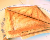 Foto langkah ke 3 dari resep chococheese sandiwch toast - roti panggang coklat keju.