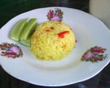 Foto langkah ke 3 dari resep nasi goreng kunyit.