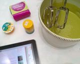 Foto langkah ke 5 dari resep Kue Cubit Greentea topping Chocolate Greentea.