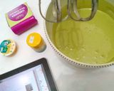 Foto langkah ke 6 dari resep Kue Cubit Greentea topping Chocolate Greentea.