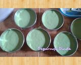 Foto langkah ke 4 dari resep Bolu Kukus Pandan keju.