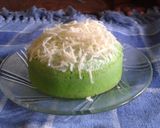 Foto langkah ke 6 dari resep Bolu Kukus Pandan keju.
