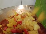 cumi nanas saos asam pedas manis