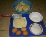 Foto langkah ke 1 dari resep Bolu Kukus Pisang Keju.