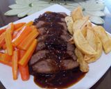 Foto langkah ke 5 dari resep Bistik daging sapi.