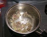 Foto langkah ke 3 dari resep MPASI 10 bulan : Makaroni Daging Saus Keju.