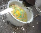 Foto langkah ke 7 dari resep Bolu kukus pelangi mudah.