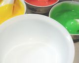 Foto langkah ke 5 dari resep Bolu kukus pelangi mudah.