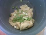 Perkedel kentang celup telur
